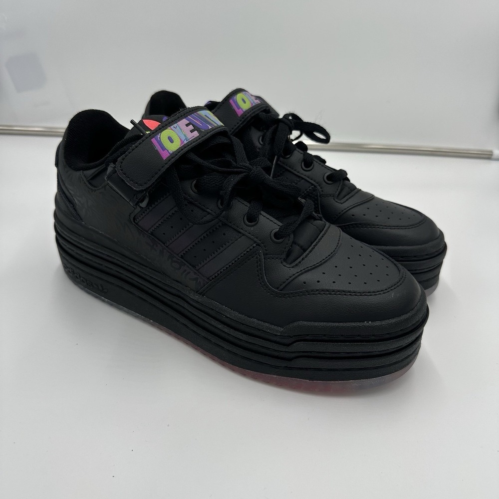 Adidas Kris Andrew Small x Forum‎ Platform Pride Women's Shoes GX6396 Sz 11 M9.5